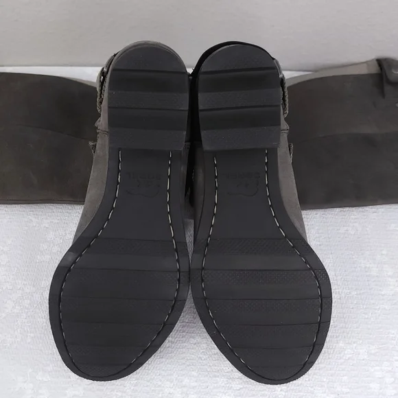 SOREL Lolla Tall Riding Boots US 9 Strappy Harness Heeled Knee-High Boots - Picture 12 of 12